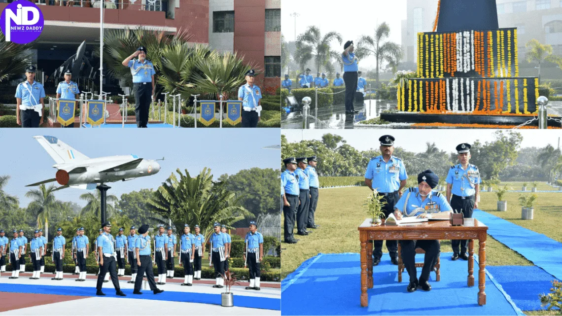 AIR MARSHAL TEJINDER SINGH TAKES OVER AS AIR OFFICER COMMANDING-IN-CHIEF